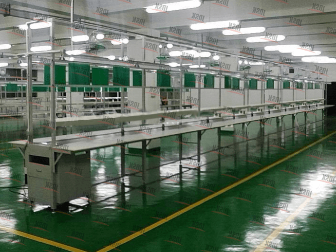 Electric fan production line