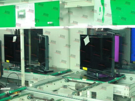 LCD display production line